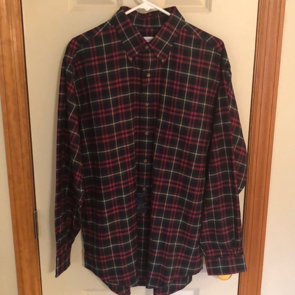 Brooks Brothers Flannel Button Down - Picture 1 of 4